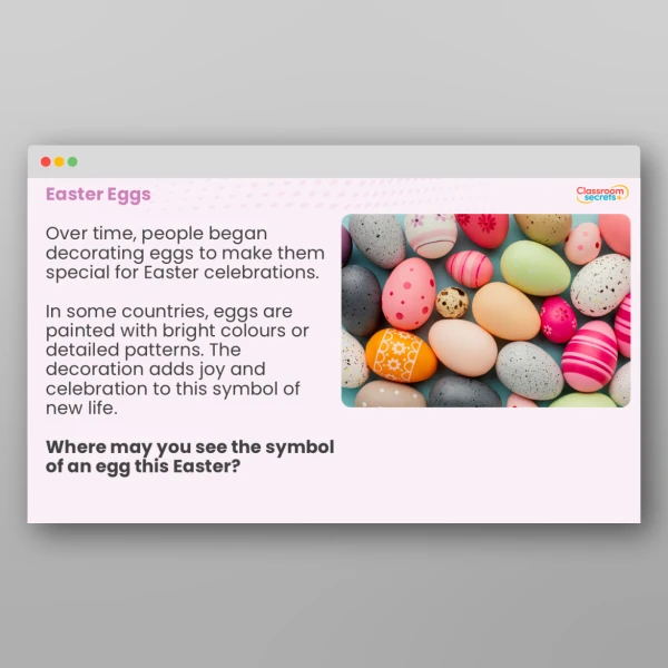 An image of the Easter Whole School Assembly PPT Resource