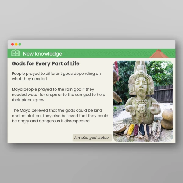 An image of the Lesson 5: What Did the Maya People Believe in? PPT Resource