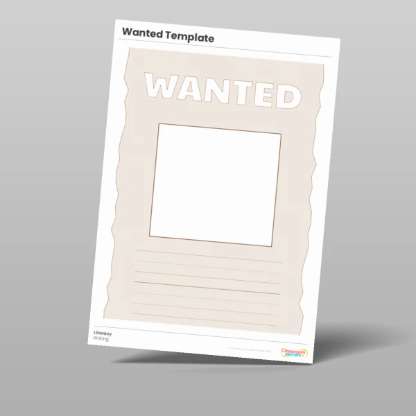 An image of the Wanted Templates Colour Resource