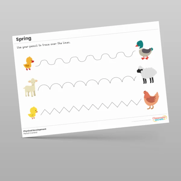 An image of the Spring Pencil Control Resource