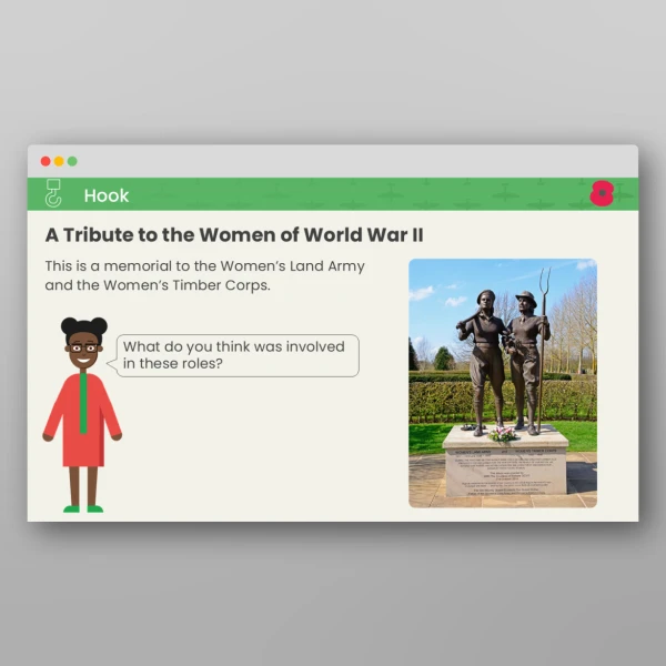 An image of the Women of World War II Whole School Assembly PPT Resource