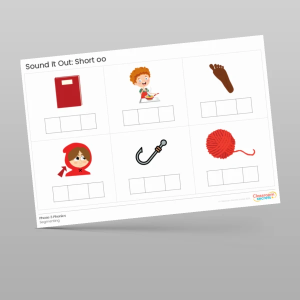An image of the Phonics Sound It Out: short oo Resource