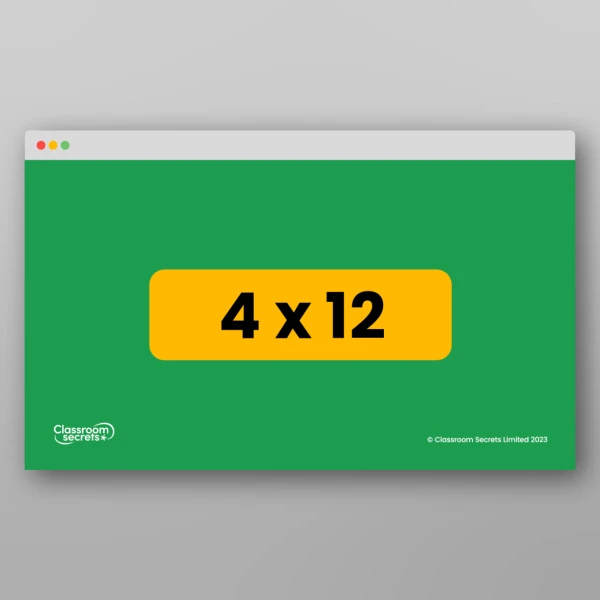 An image of the Times Tables Quiz Pack 9 Resource