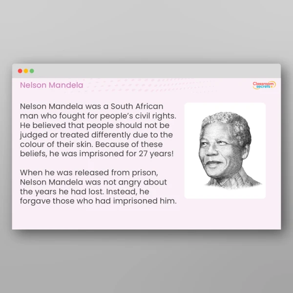 An image of the UKS2 Values - Forgiveness Resource