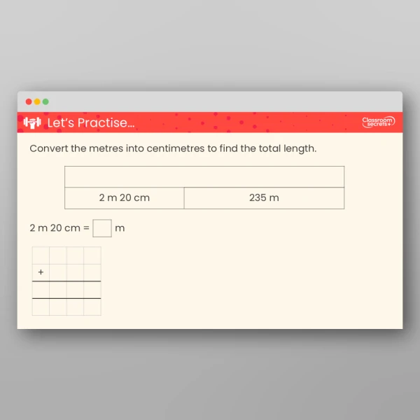An image of the Add Lengths Teaching PPT Resource