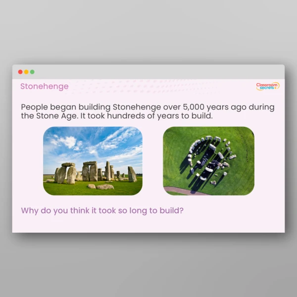An image of the Stonehenge Teaching PPT Resource