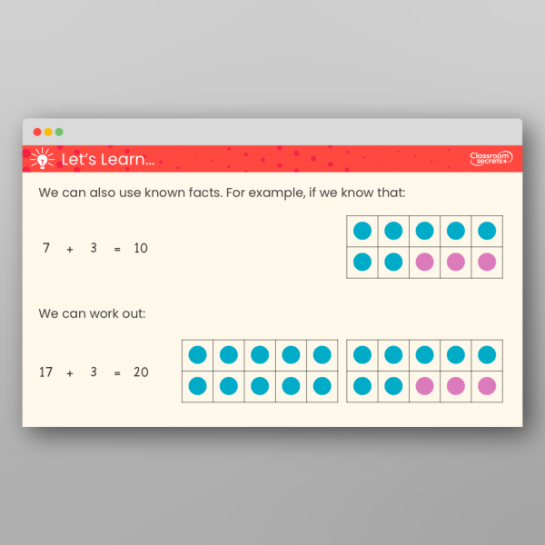 Year 2 Fact Families Addition And Subtraction Bonds Within 20 Teaching ...