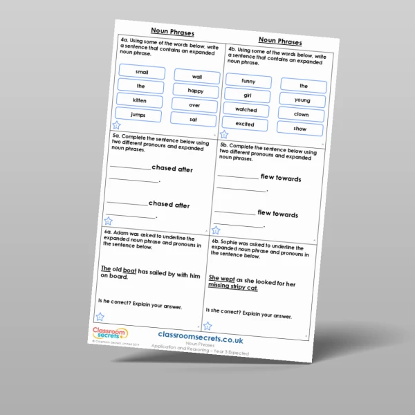 An image of the Noun Phrases Application and Reasoning Resource