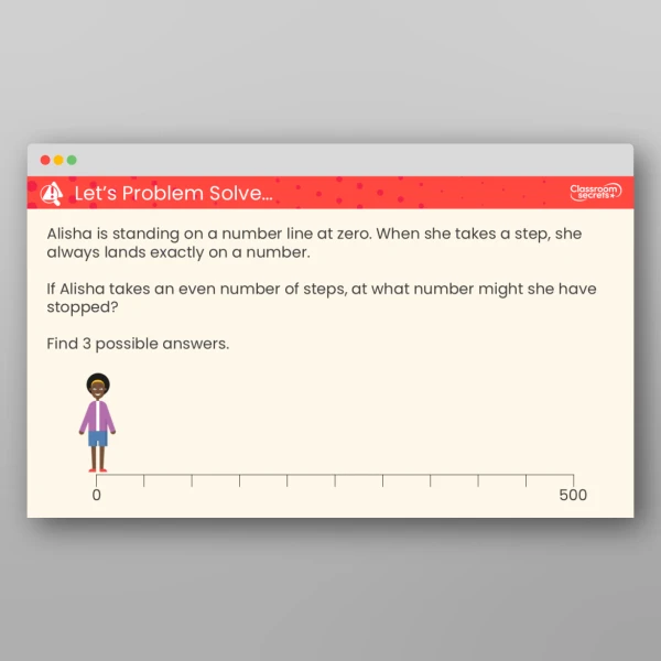 An image of the Number Line to 1,000 Teaching PPT Resource