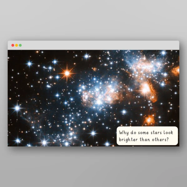 An image of the Amazing World - Space I Wonder Discussion Prompts Resource