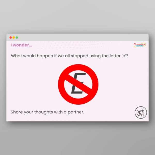 An image of the Free UKS2 I Wonder... Discussion Prompts Resource