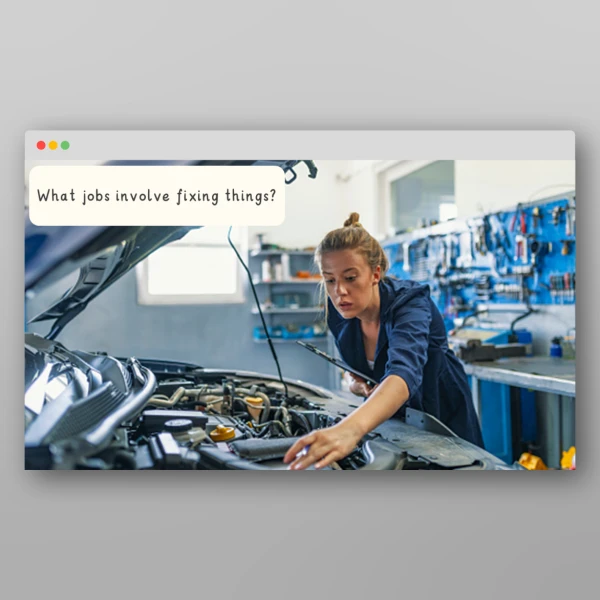 An image of the People Who Help Us I Wonder Discussion Prompts Resource