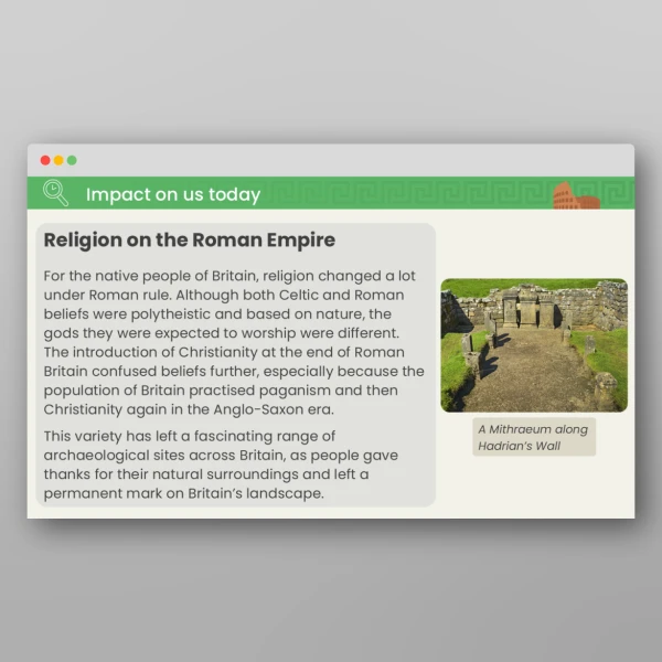 An image of the Lesson 5: What Did People in Britain Believe During the Roman Invasion? PPT Resource