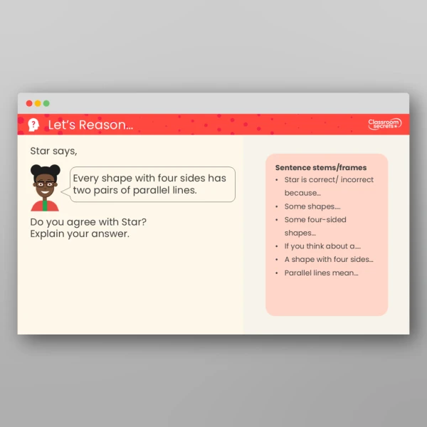 An image of the Parallel and Perpendicular Teaching PPT Resource