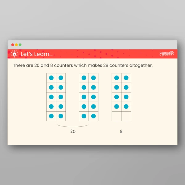 An image of the Count Objects to 100 by Making 10s Teaching PPT Resource