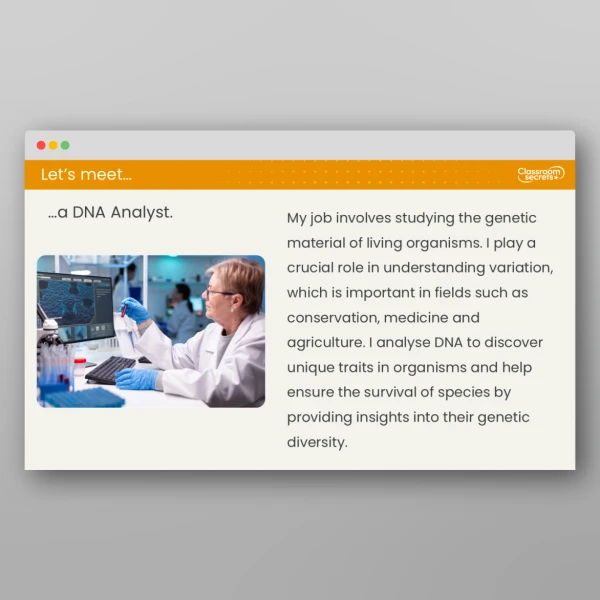 An image of the Lesson 3: What is Variation? Resource