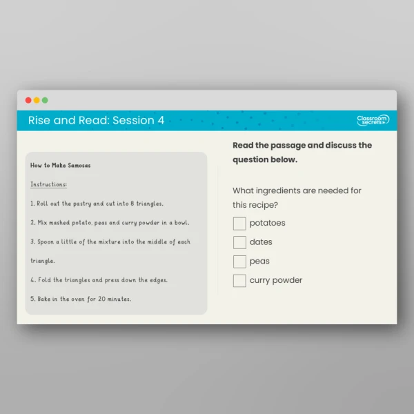 An image of the Rise and Read Ramadan Resource
