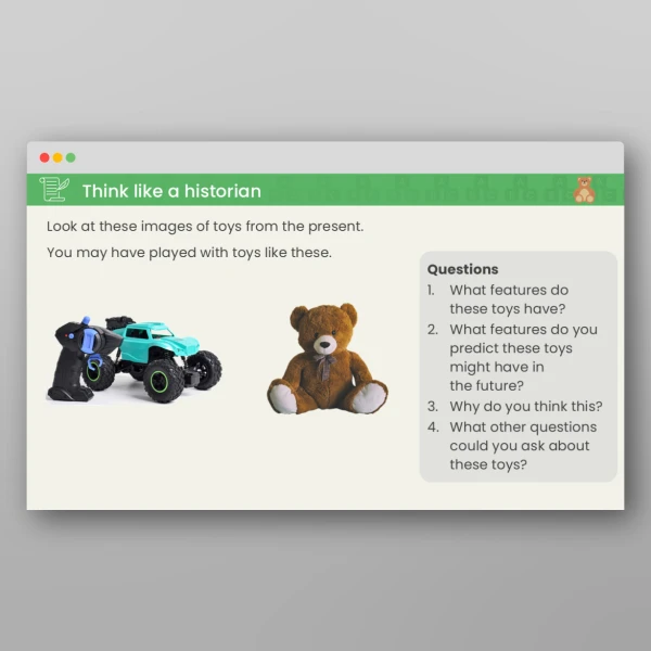 An image of the Lesson 6: What Will Toys Look Like in the Future? PPT Resource