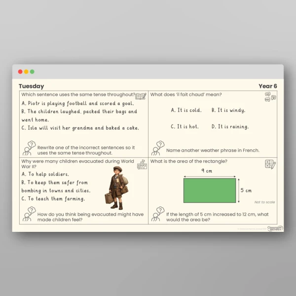 An image of the Look Back, Leap Forward PPT Resource