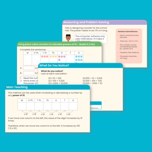 Year 6 Powers of 10 Place Value Teaching PowerPoint