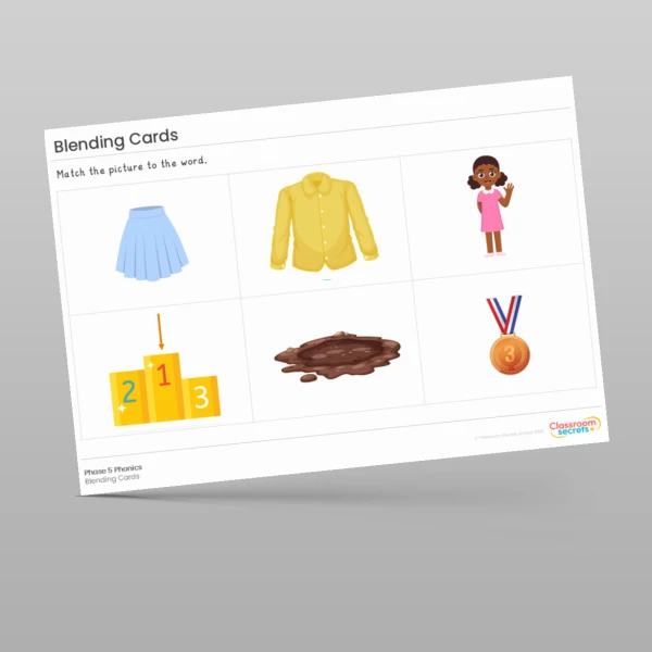 An image of the Blending Cards: ir Resource