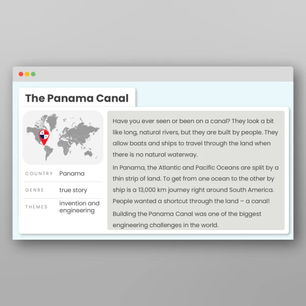 An image of the Around the World in 80 Stories - Central America Resource