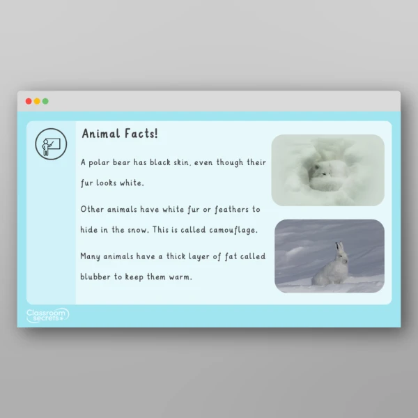 An image of the Amazing World - Polar Regions Introductory PPT Resource