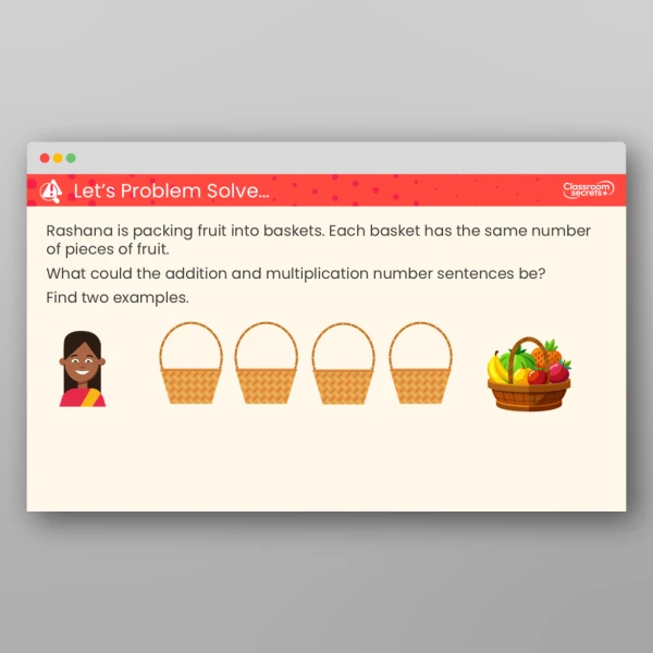 An image of the Introduce the Multiplication Symbol Teaching PPT Resource
