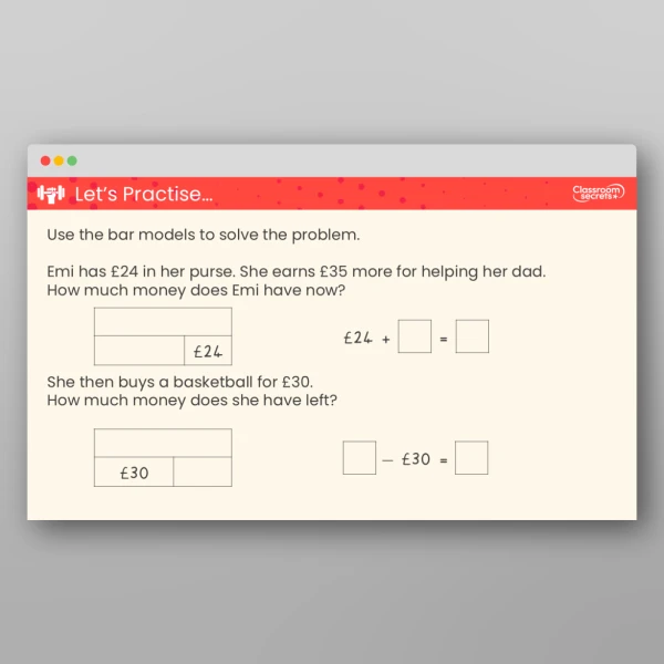 An image of the Two-Step Problems Teaching PPT Resource