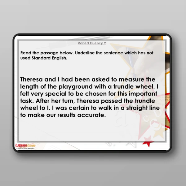 An image of the 'I' or 'Me' Modelling PPT Resource