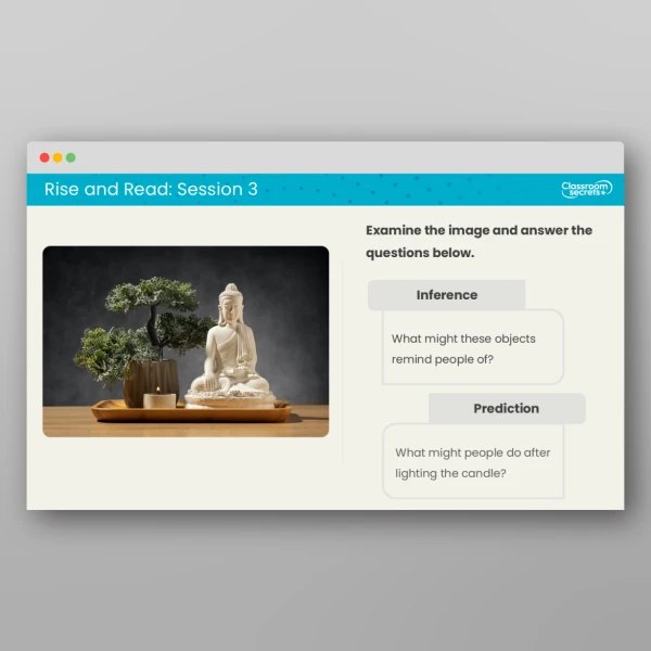 An image of the Rise and Read Bodhi Day Resource