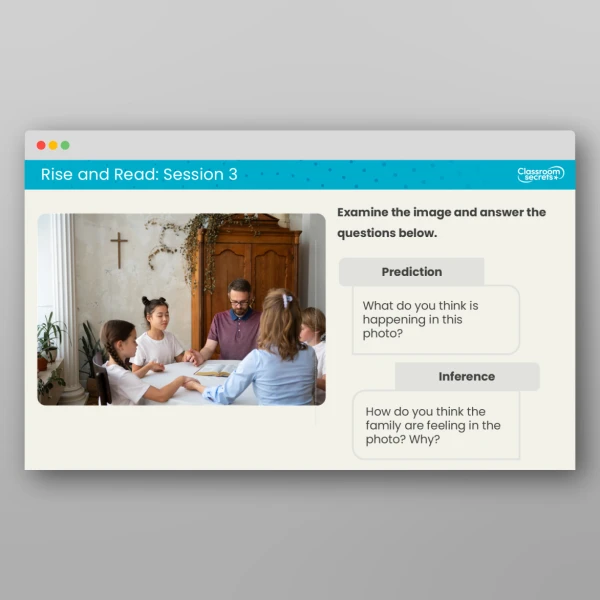 An image of the Rise and Read Lent Resource