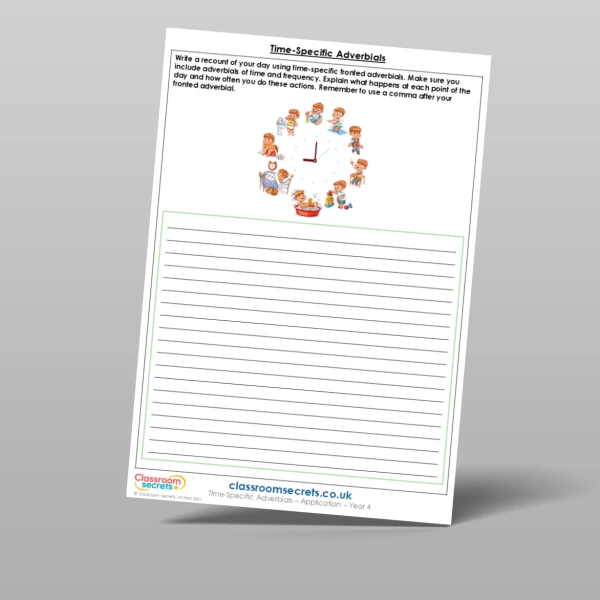 An image of the Time-Specific Adverbials Application Resource