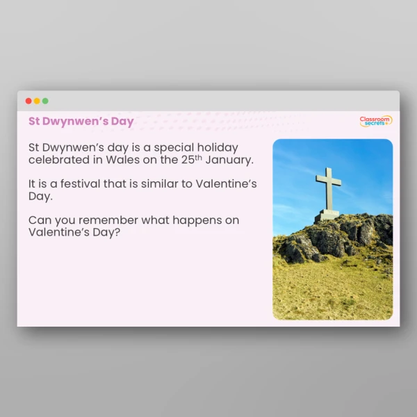 An image of the St Dwynwen's Day Whole School Assembly Resource