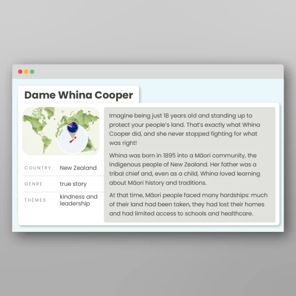 An image of the Around the World in 80 Stories - Oceania Resource