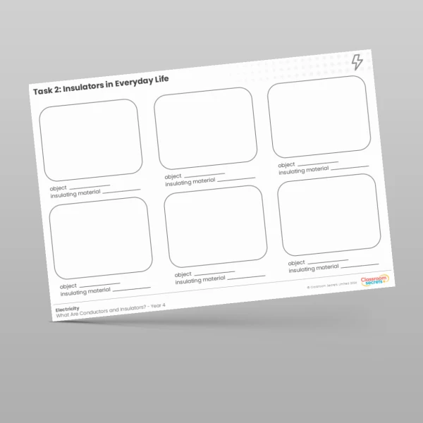 An image of the Insulators in Everyday Life Resource