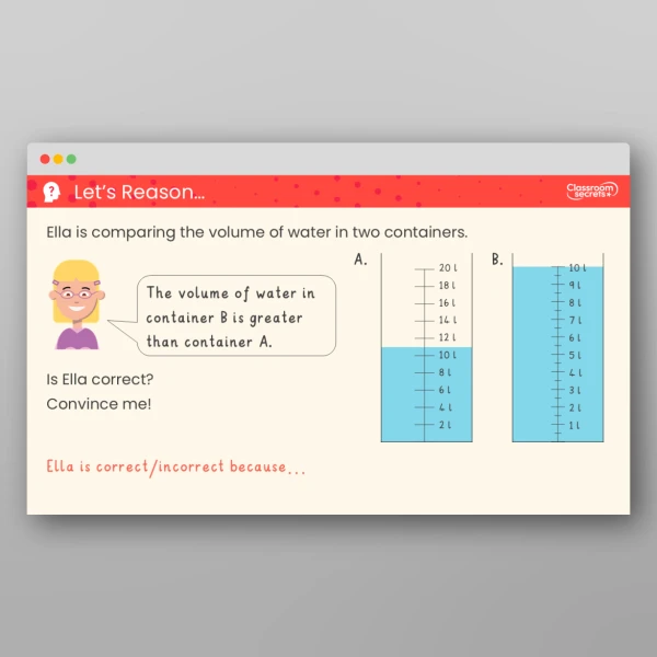An image of the Measure in Litres Teaching PPT Resource
