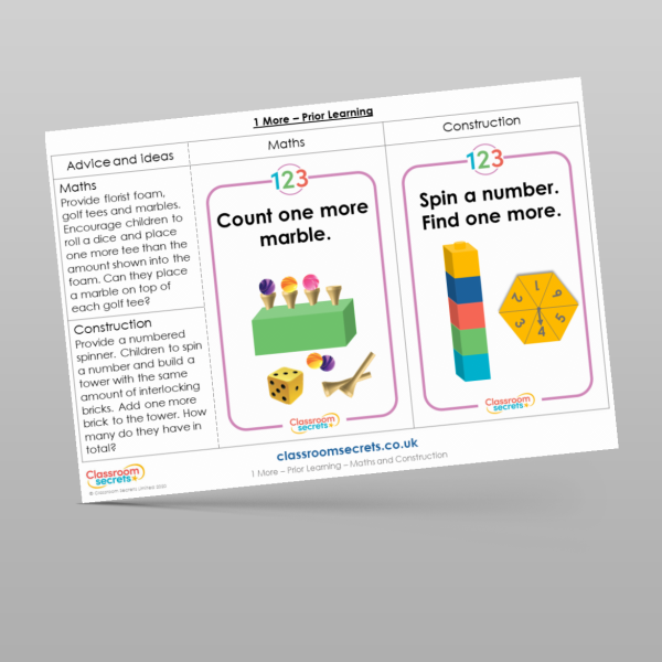 Year 1 1 More Prior Learning Resource | Classroom Secrets
