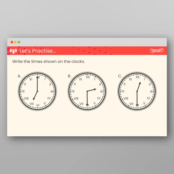 An image of the Roman Numerals to 12 Teaching PPT Resource