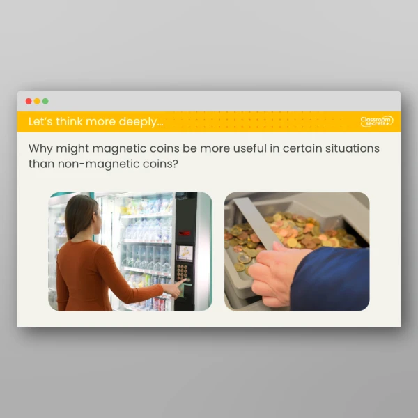 An image of the Lesson 6: Are All Metals Magnetic? Investigation Resource