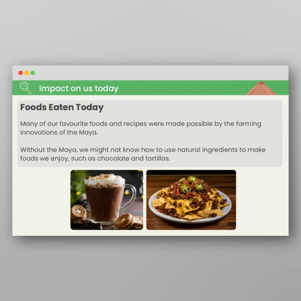 An image of the Lesson 3: Where Did the Maya Get their Food from? PPT Resource