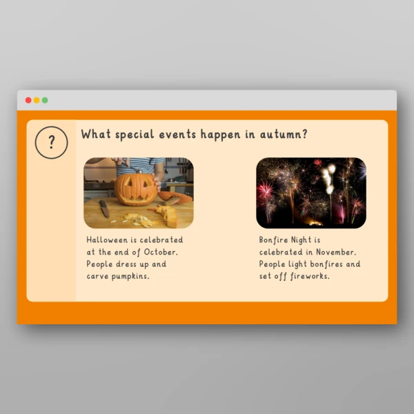 An image of the Autumn Introductory PPT Resource