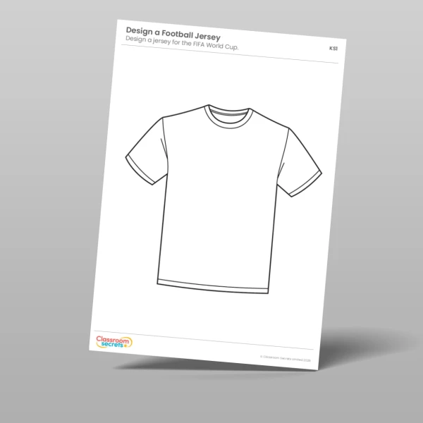 An image of the FIFA World Cup Design a Jersey Resource