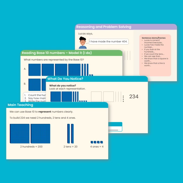 Year 3 Represent Numbers to 1,000 Place Value Teaching PowerPoint