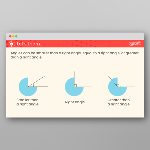 Year 3 Compare Angles Teaching Ppt Resource | Classroom Secrets