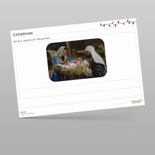 An image of the Christmas Literacy Activities Resource