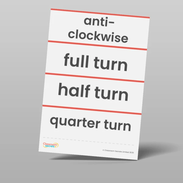 An image of the Shape Vocabulary Pack Resource