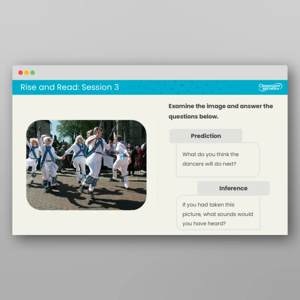 An image of the Rise and Read May Day Resource