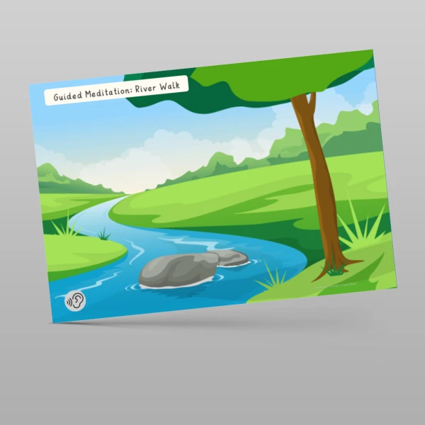 An image of the Guided Meditation: River Walk PPT Resource