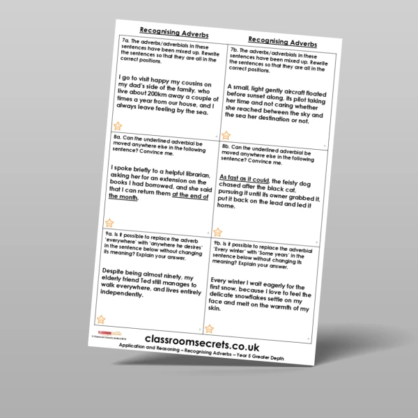 An image of the Free Recognising Adverbs Application and Reasoning Resource